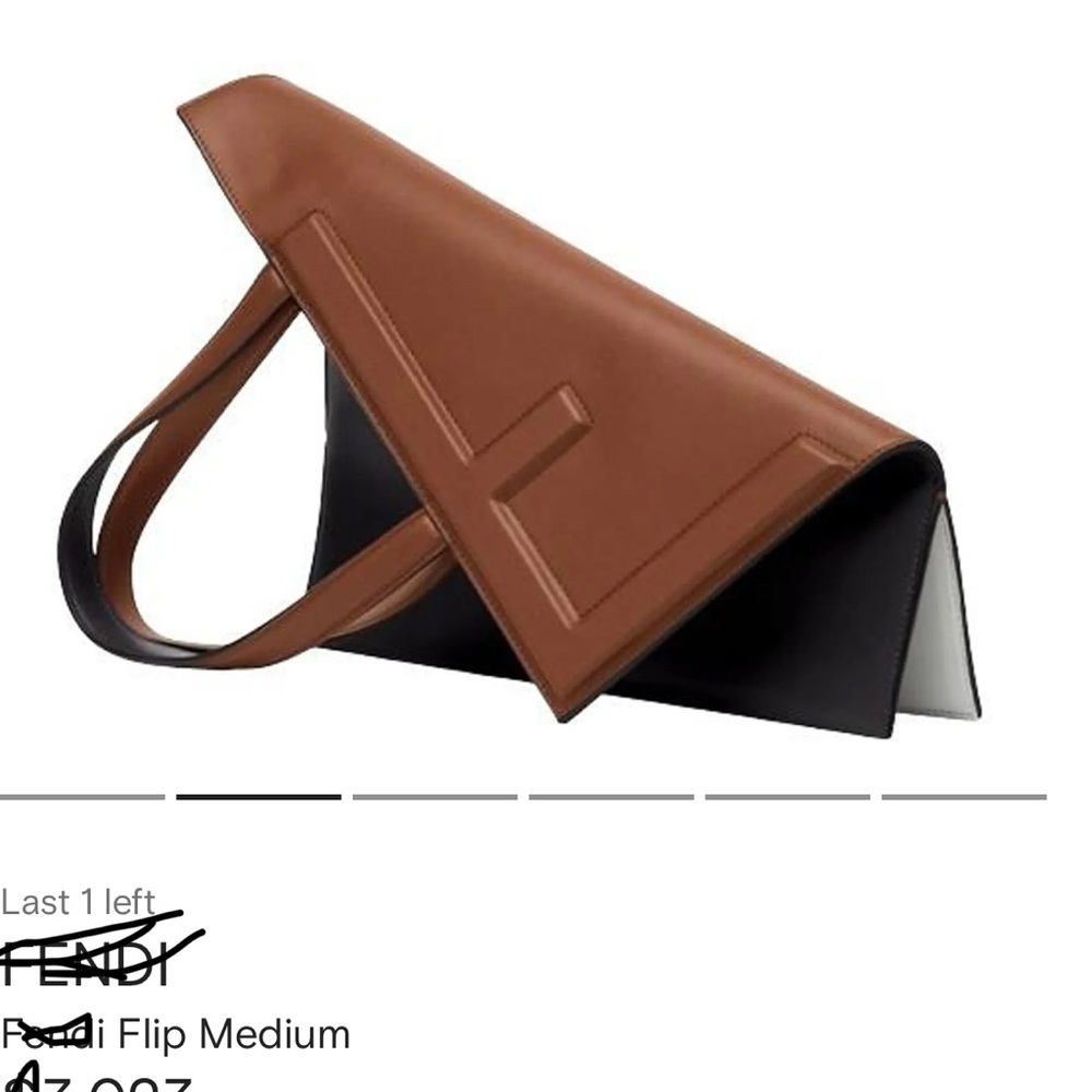 NWT Fendi Flip Tote Medium